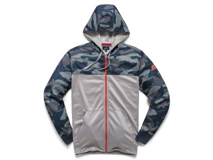Pánská zelená mikina RECKON ZIP HOODIE Alpinestars 1210-53000 9071 (Varianta S)