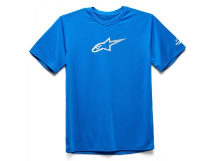 Pánské modré prémiové tričko TECH AGELESS PREMIUM TEE Alpinestars krátké 1139-73000 760 (Varianta M)