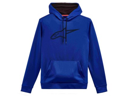 Pánská královsky modro-černá mikina INCEPTION ATHLETIC HOODIE 1232-51500 7910 (Varianta XL)