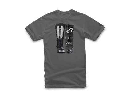 Pánské šedé tričko VICTORY ROOTS Alpinestars krátké 1212-72026 18 (Varianta S)