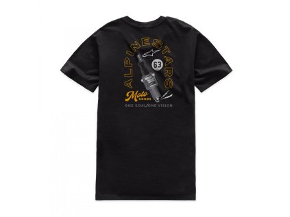 Pánské černé tričko SPARKY CSF TEE Alpinestars 1214-73146 10 (Varianta S)
