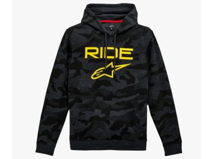 Pánská tmavě šedá mikina AREA HOODIE 1232-51300 191 (Varianta M)