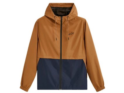Pánská hnědomodrá bunda AVID WIND JACKET Alpinestars 1233-11700 8180 (Varianta S)