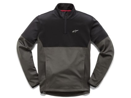 Pánská šedo-černá bunda MISSION MIDLAYER Alpinestars 1210-42010 1011 (Varianta S)