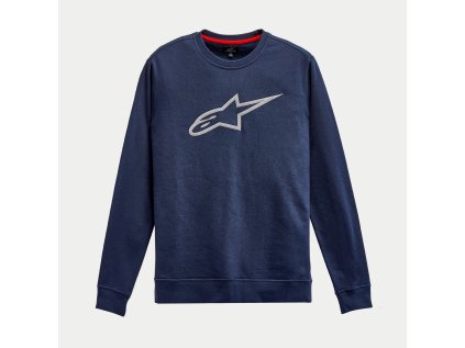 Pánská mikina AGELESS CREW FLEECE Alpinestars 1212-51322 7010 (Varianta M)
