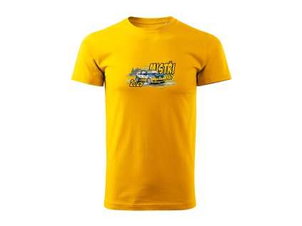 Pánské tričko žluté RAPICH MISTŘI 2025