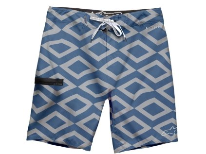 Pánské modré krátké plavky QUEST BSHORT Alpinestars 1015-24007 72 (Varianta 30)