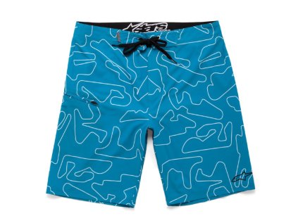 Pánské modré krátké plavky TRACKS BSHORT Alpinestars 1036-24004 74 (Varianta 32)