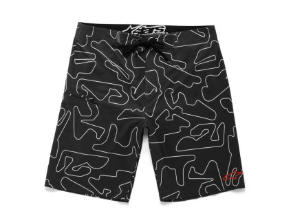 Pánské černé krátké plavky TRACKS BSHORT Alpinestars 1036-24004 10 (Varianta 32)