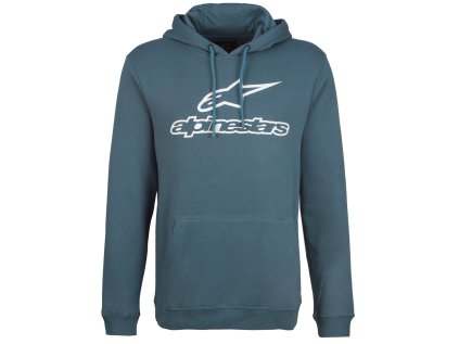 Pánská modrá mikina ALWAYS FLEECE Alpinestars 1017-52006 72 (Varianta S)