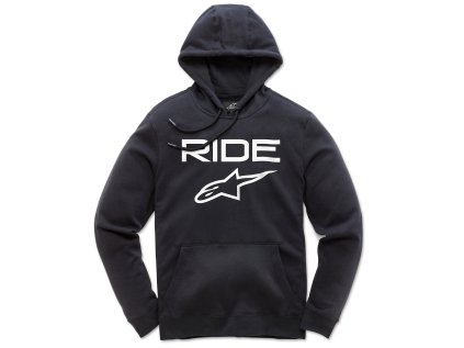 Pánská černá mikina RIDE 2.0 FLEECE Alpinestars 1119-51000 1020 (Varianta S)