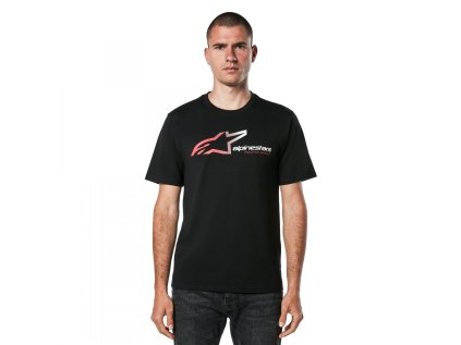 Pánské černé tričko SPS CSF TEE Alpinestars 1214-73122 10 (Varianta S)