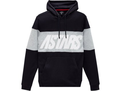 Pánská černá mikina BORDER HOODIE Alpinestars 1211-51210 10 (Varianta M)