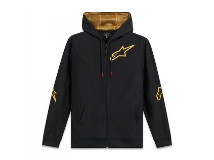 Pánská černá mikina SESSION V3 HOODIE 1244-53110 1059 (Varianta S)