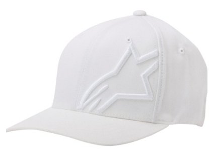 Pánská bílá kšiltovka CORP SHIFT 2 FLEXFIT Alpinestars 1032-81008 2020 (Varianta S-M)