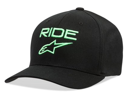 Pánská černá kšiltovka RIDE 2.0 HAT Alpinestars 1019-81114 1060 (Varianta S-M)