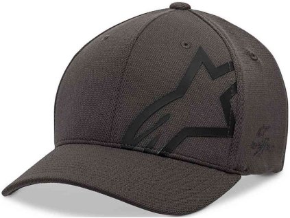 Pánská šedo - černá kšiltovka CORP SHIFT SONIC TECH HAT Alpinestars 1019-81110 1810 (Varianta S-M)