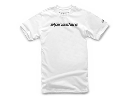 Pánské modré tričko LINEAR WORDMARK TEE Alpinestars 1212-72020 2010 (Varianta S)