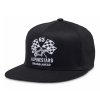 Pánská černá kšiltovka DOUBLE CHECK FLATBILL HAT 1212-81230 1020 (Varianta S-M)