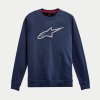 Pánská mikina AGELESS CREW FLEECE Alpinestars 1212-51322 7010 (Varianta M)