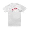 Pánské bílé tričko AGELESS 2.0 CSF TEE Alpinestars 1214-73106 231 (Varianta S)