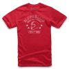 Dětské červené tričko SCHOOL TEE Alpinestars krátké 3038-72012 30 (Varianta L)