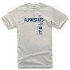 Pánské bílé tričko STACKER TEE Alpinestars 1213-72630 20 (Varianta S)