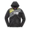 Pánská černá mikina STRIPEY FLEECE Alpinestars 1019-53009 10 (Varianta M)