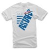 Dětské bílé tričko BIGUN TEE Alpinestars krátké 3038-72004 2040 (Varianta M)