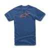 Dětské modré tričko AGELESS TEE Alpinestars krátké 3038-72002 7940 (Varianta M)