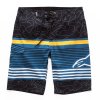 Pánské černé dlouhé plavky LAPTIME BSHORT Alpinestars 1017-24007 10 (Varianta 30)