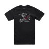 Pánské černé tričko MX HELMET CSF TEE Alpinestars 1214-73116 10 (Varianta S)