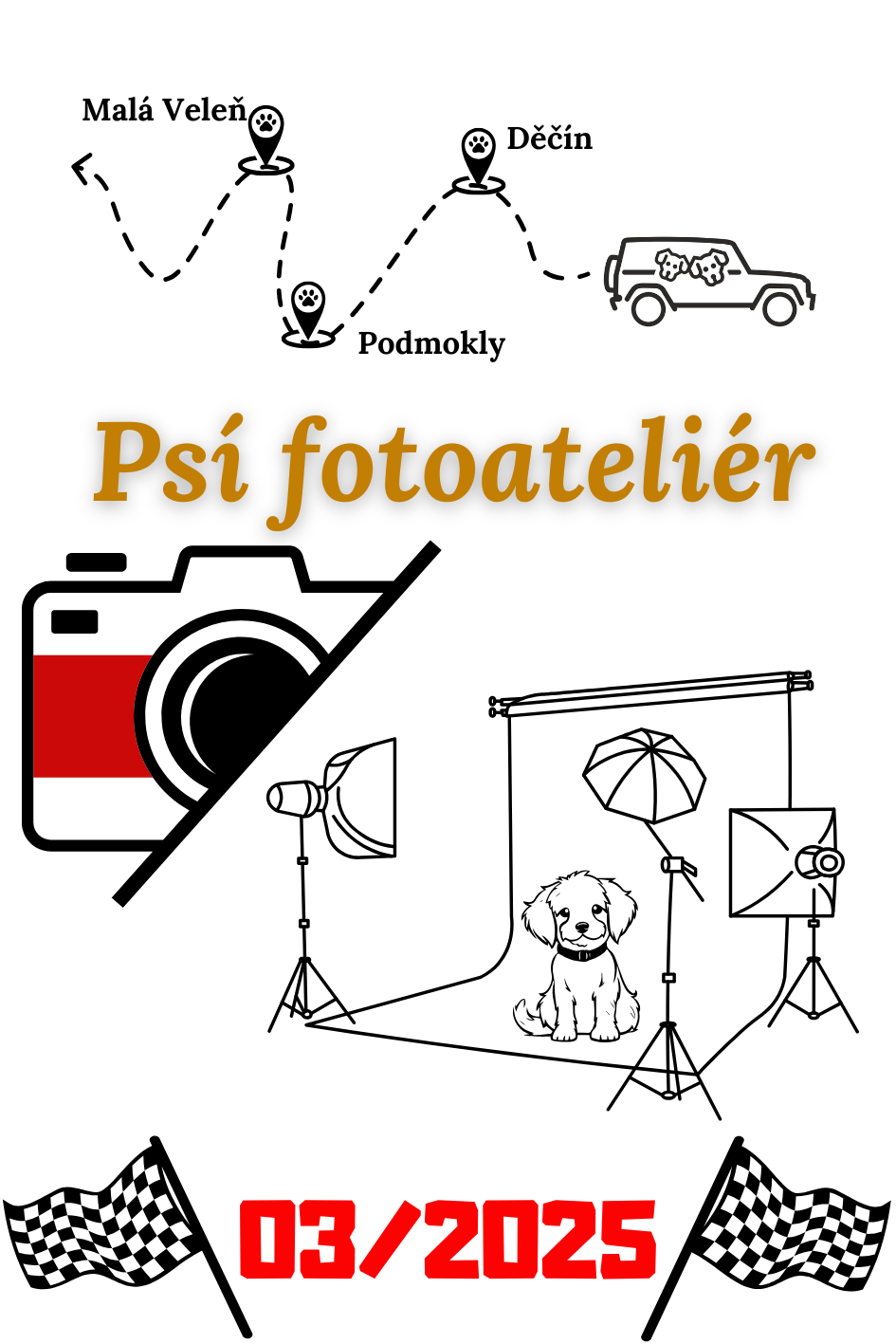 PŘIPRAVUJEME PETROL PACK PHOTO STUDIO - PRVNÍ PSÍ FOTOATELIÉR V DĚČÍNĚ