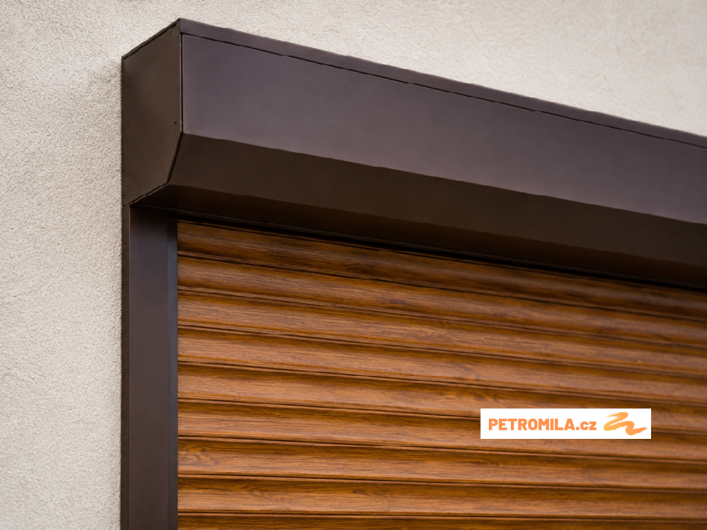 Detail předokenní rolety
