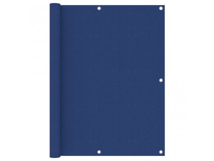 Balkónová zástěna modrá 120 x 300 cm oxfordská látka