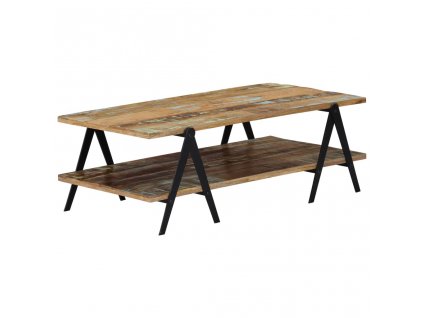 Konferenční stolek 115 x 60 x 40 cm masivní recyklované dřevo