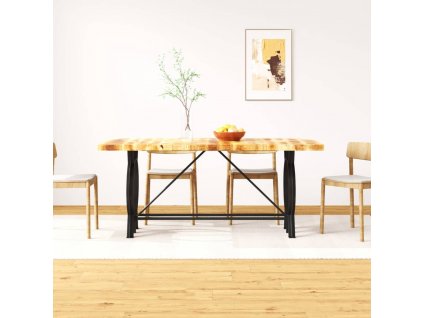 Jídelní stůl z hrubého masivního mangovníkového dřeva 180 cm