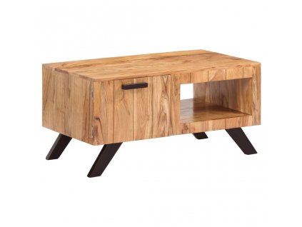 Konferenční stolek 90 x 50 x 45 cm masivní akáciové dřevo