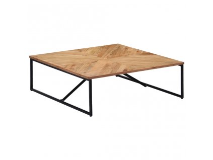 Konferenční stolek 110 x 110 x 36 cm masivní akáciové dřevo