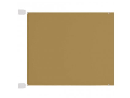 Vertikální markýza béžová 180 x 270 cm oxfordská látka