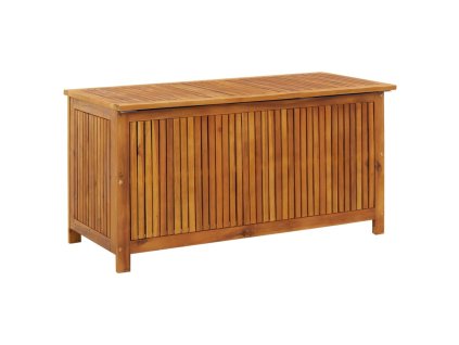 Zahradní úložný box 113 x 50 x 58 cm masivní akáciové dřevo