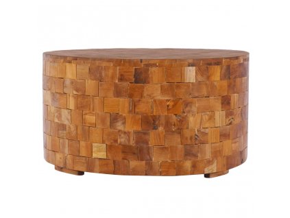 Konferenční stolek 60 x 60 x 35 cm masivní teakové dřevo