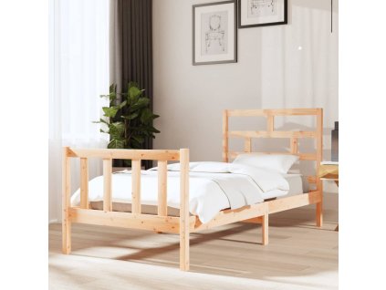 Rám postele masivní borovice 90 x 190 cm Single