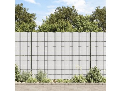 Zahradní stínící plotová fólie PVC 70 x 0,19 bílá