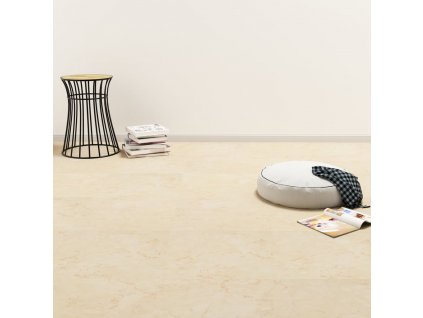 Samolepící podlahové desky PVC 5,11 m² béžové