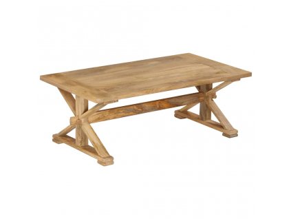 Konferenční stolek 110 x 60 x 40 cm masivní mangovníkové dřevo