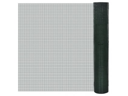 Pletivo ke kurníku pozinkované PVC vrstva 25 x 1 m zelené