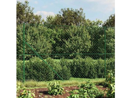 Drátěné pletivo s kotevními hroty zelené 1,6 x 25 m