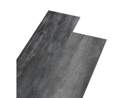 Podlahová krytina PVC 4,46 m² 3 mm samolepicí lesklá šedá