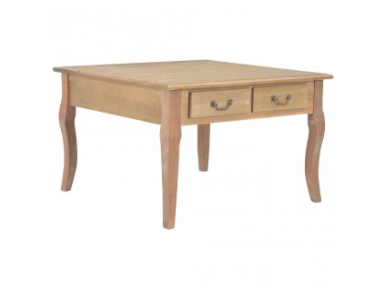Konferenční stolek hnědý 80 x 80 x 50 cm dřevo